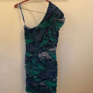One shoulder BCBG dress